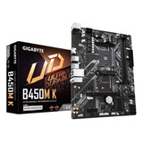 Placa Mãe Gigabyte B450m K 1.0 Ddr4 Hdmi Am4 Ryzen Socket