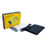 Case Externa Para Hd Ssd 2.5 Usb 3.0 Transparente C/ Capa