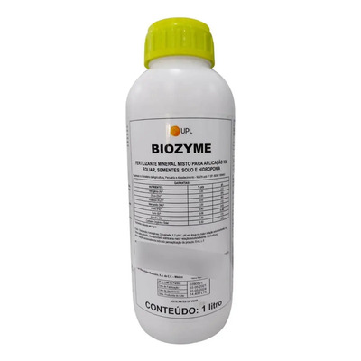 Fertilizante foliar Biozyme (zinc, hierro, potasio) 1 litro Upl | Meses sin interés