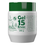 Kit C/ 12 Gel 15 Ervas Sebo De Carneiro Bio Instinto 240g