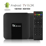 Tx3 Mini Android 8.1 Smart Tv Set Top Box Media Player 1+8g