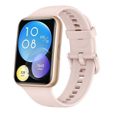 Smartwatch Huawei Watch Fit 2 Color De La Caja Negro Color De La Correa Rosa Color Del Bisel Negro