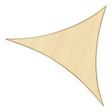 Toldo Malla Tela Vela Sombra 90% Triangular (3 X 3 X 3m)