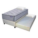 Sommier Divan Cama Carro Marinero + Colchon Inducol Onix 1x2