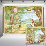 Fondo Clásico De Winnie Bear De Libro Gigante Vintage Pooh C