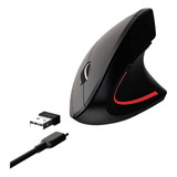 Netmak Mouse Inalambrico Ergonomico Vertical Recargab Ppct