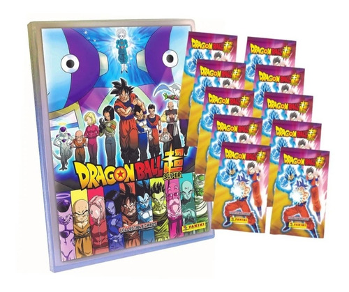 Coleccionador Dragón Ball Súper + 20 Sobres De Trading Cards