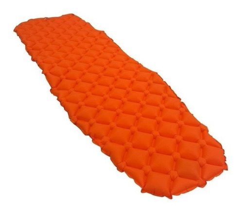 Colchoneta Nautika Ultralight Orok Azteq Camping Trekking Color Naranja