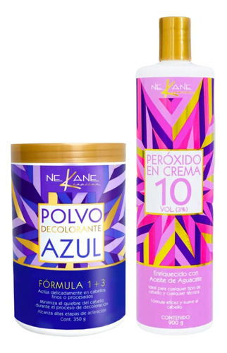 Nekane Kit Polvo Decolorante 350g + Peroxido