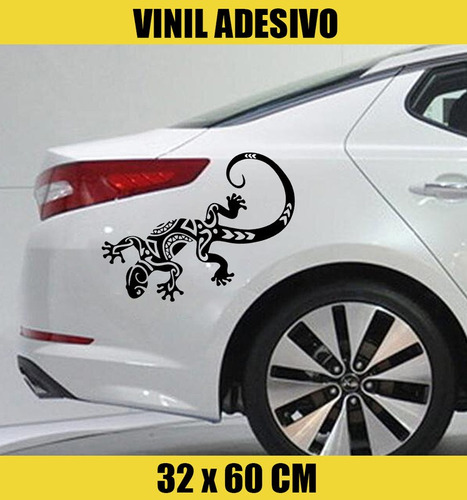 Adesivo Tuning Carro Estilo - Lagarto Tribal