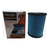 Filtro Ridgid Para Aspiradora Vf5000 P/polvo Fino (5-20gal)