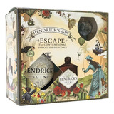 Estuche Escape Gin Hendricks 700 M + 1 Copón Para Gin Tonic