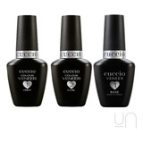 Kit Cuccio Passo 1 + Passo 2 + Passo 3 Venner 13ml Unhas 