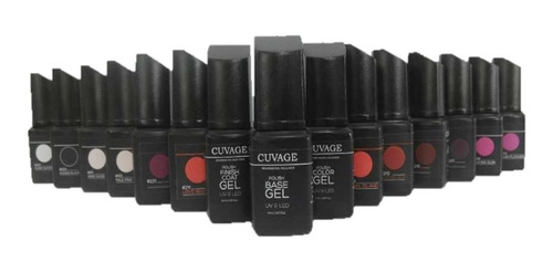 Esmalte Semipermanente Uv Cuvage Primer Base Top 