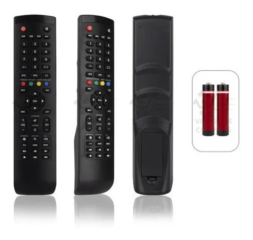 Control Remoto Compatible Con Atvio Atv4017iled Smart Tv