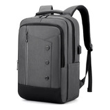 Mochila Phull Porta Notebook 15.6 Urbana Unisex Puerto Usb