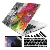 Funda Rígida Dongke Para Macbook Pro 16  2485 Brain