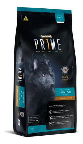 Ração Special Dog Prime Junior Raças Médias 20kg