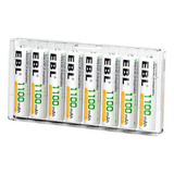 Pilas Baterias Recargables  Aaa X 8 Unds 1100 Mah