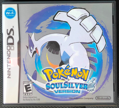 Pokemon Soul Silver Ds Plateado O Plata Juego Fisico Pikachu