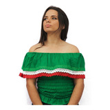 Blusas Tricolores Mexicanas