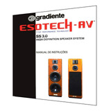 Manual Da Caixa Acústica Gradiente Ss 3.0 (cópia Colorida)