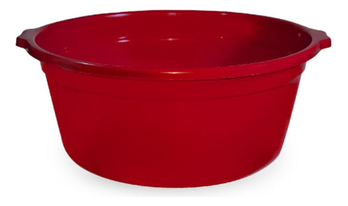 Fuenton Reforzado Redondo Plastico 35l Deses Color Rojo