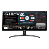 Monitor 26 LG Led 26wq500-b Ultrawide 75hz Venex Color Negro