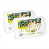 Combo Par De Almohadas Sensitive Max Inteligente Memoria