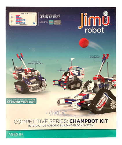 Jimu Robot Champbot Kit De Bloques De Robotica Interactivo