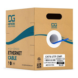 Dg Network Solutions Cat6e Plenum (cmp), 500 Pies, 600 Mhz, 