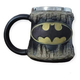 Caneca 3d Batman Símbolo Colecionável Decorativa Dc Geek