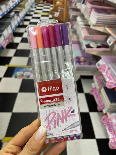 Marcadores Filgo Liner 038 Pink