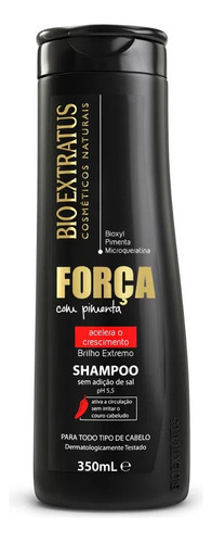 Shampoo Bio Extratus Força Com Pimenta 350ml