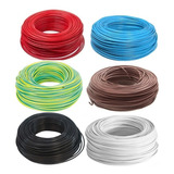 Cable Unipolar 6 Mm Normalizado Iram Color X Rollo 25 Mts