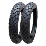 Llantas 100/90-18 + 275-18 Power Tire Todo Terreno Reforzada