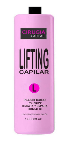 Shock Lifting Capilar Cauterizador Reparación 1 Litro Envío