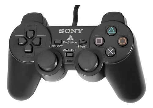 Controle Ps2 Com Fio Analógico Dualshock Joystick