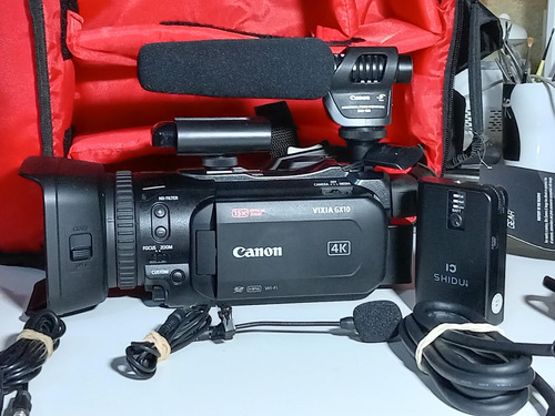 Videocámara Premium Canon Vixia Gx10 4k Full Equipada