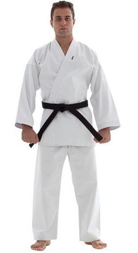 Kimono Karate Medium Canvas  Branco Infantil/adulto - Shiroi