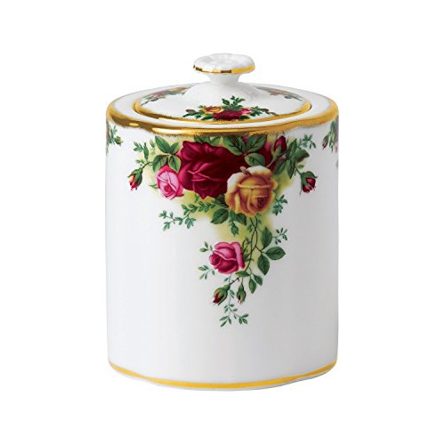 Royal Albert Old Country Roses Tea Party Caddy, Multi