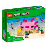 Lego Minecraft - A Casa Do Axolotl - 242 Peças - Lego