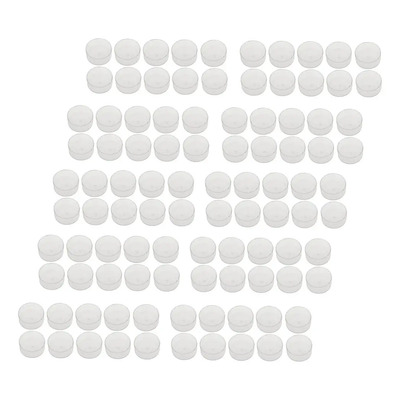 100 Uds Tazas Tealight Recipientes De Cera Vacíos Caja De