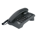 Telefone Intelbras Pleno C/ Fio Preto Sem Chave 4080051