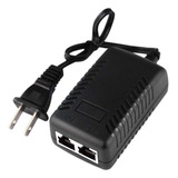 48v Poe Injector Adapter Power Supply,10/100mbps Ieee 802.3a