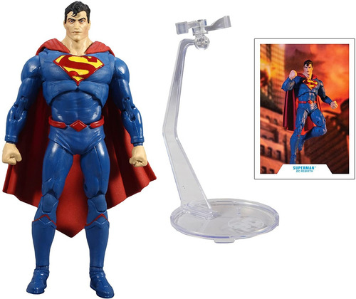 Superman Rebirth Figura Justice Dc Multiverse Mcfarlane Toys