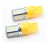 2x No Resistor Canbus Amber-yellow 7440 35smd T20 Led Bu Wfb