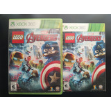 Lego Avengers Xbox 360 Solo Caja Y Manual Sin Disco Juego 