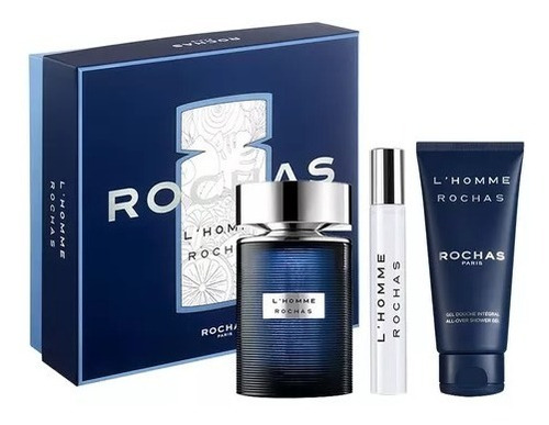 Set Rochas L'homme Edt 100ml