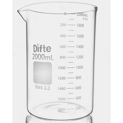 Vaso De Precipitado 2000 Ml Borosilicato Graduado | Envío gratis